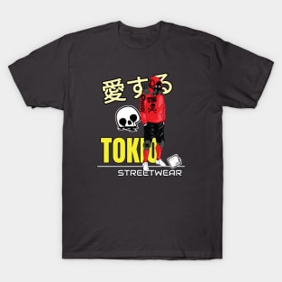 Tokio (Tokyo) Streetwear Fashion Cover Design T-Shirt